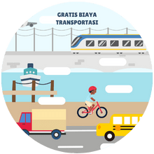 icon gratis transportasi pijat panggilan cikarang