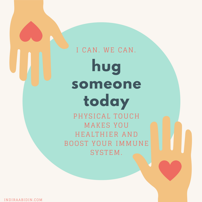 Sudahkah Kita Memberikan 12 Pelukan Hari Ini? 7 Sudahkah Kita Memberikan 12 Pelukan Hari Ini?