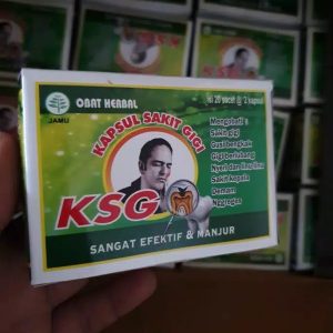 Herbal KSG Original Mengobati Gusi Bengkak dan Sakit Gigi