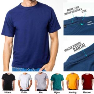KAOS POLOS PRIA WANITA KAOS OBLONG MURAH PREMIUM Pe Soft 24s TERMURAH