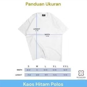 Kaos Putih Polos Termurah 1