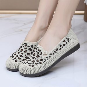 Marketplace Indonesia - Buat Toko Online GRATIS Selamanya 28 Sepatu Slip On Wanita Motif Leopard Flatshoes Jelly W-2