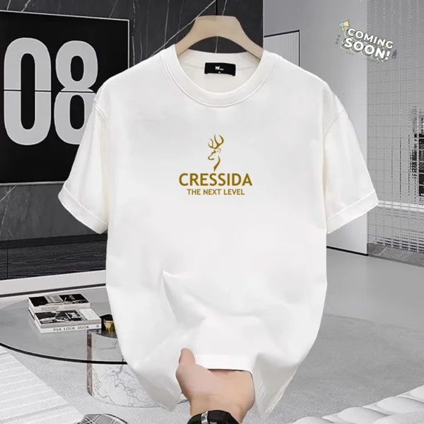 Kaos Pendek Cresida The Motif Gold Kaos Atasan Pria Wanita S M L XL XXL Premium Unisex