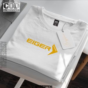 PROMO!!! Kaos Distro Eiger 316 02 Text Gold Premium Kaos Oblong Cowok Kaos Pria Atasan Pria Kekinian I Baju Oblong Murah Pria Dan Wanita