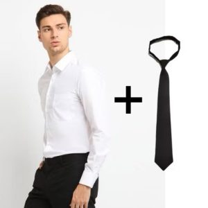 KEMEJA POLOS FORMAL BONUS DASI PREMIUM QUALITY