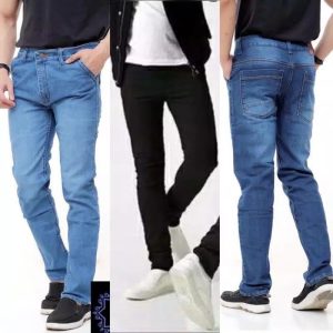 Celana Jeans Pensil Panjang Pria Size 27-38 / Celana Skinny Bahan Mellar