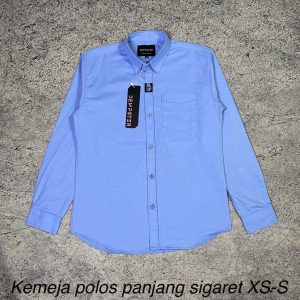 Kemeja Anak Premium Polos XS-S Lengan Panjang | Kemeja Anak Tanggungan | Kemeja Anak Model Terbaru